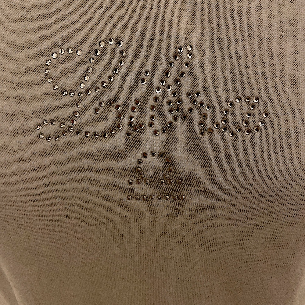 Nasty Gal Fitted-Embellished Libra T-Shirt.